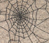 Hand Felted Wool Halloween Spider Web Table Runner - 14x72" - ARCADIA HOME